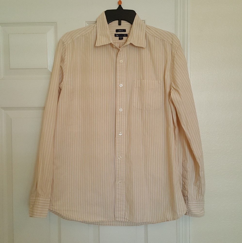 Gap Classic Fit Men's Striped Button Down